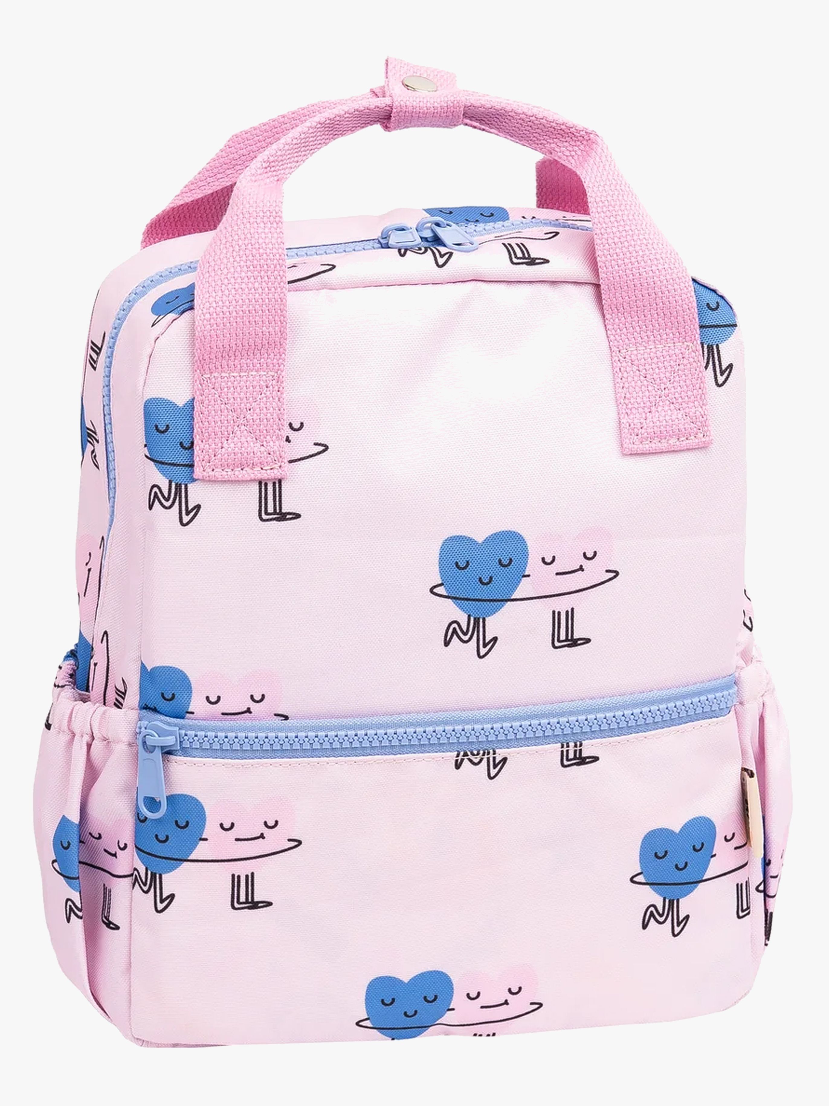 The Cotton Cloud Kinder Rucksack, Dancing Hearts
