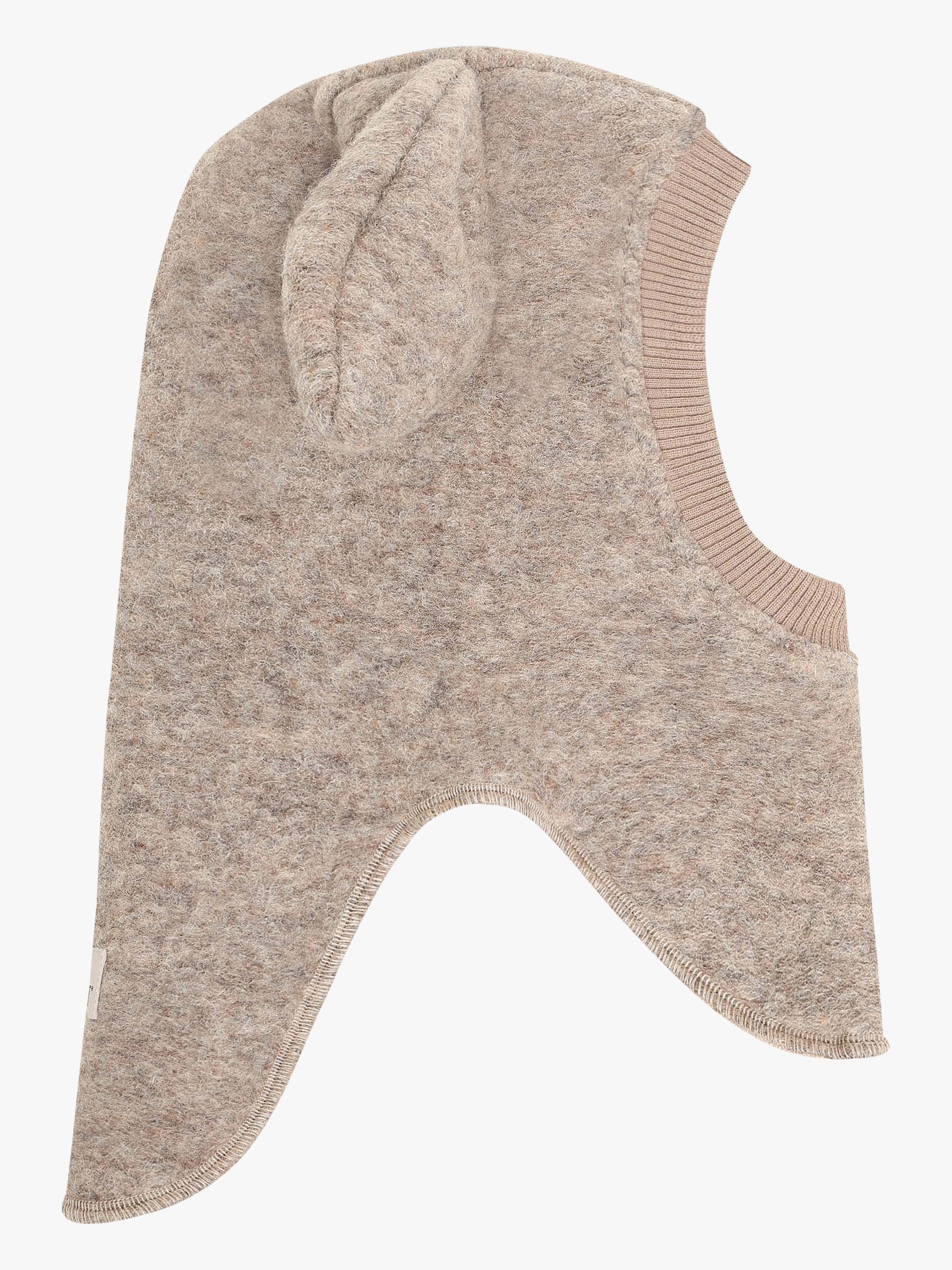 HUTTEliHUT Wollschlupfmütze Mit Ohren, Camel Melange, 50