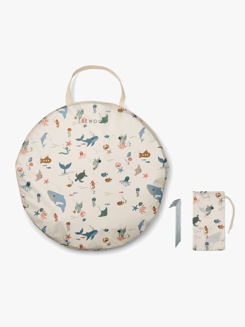 LIEWOOD Everett Pop Up UV-Schutzzelt mit Pool, Sea creature/Sandy