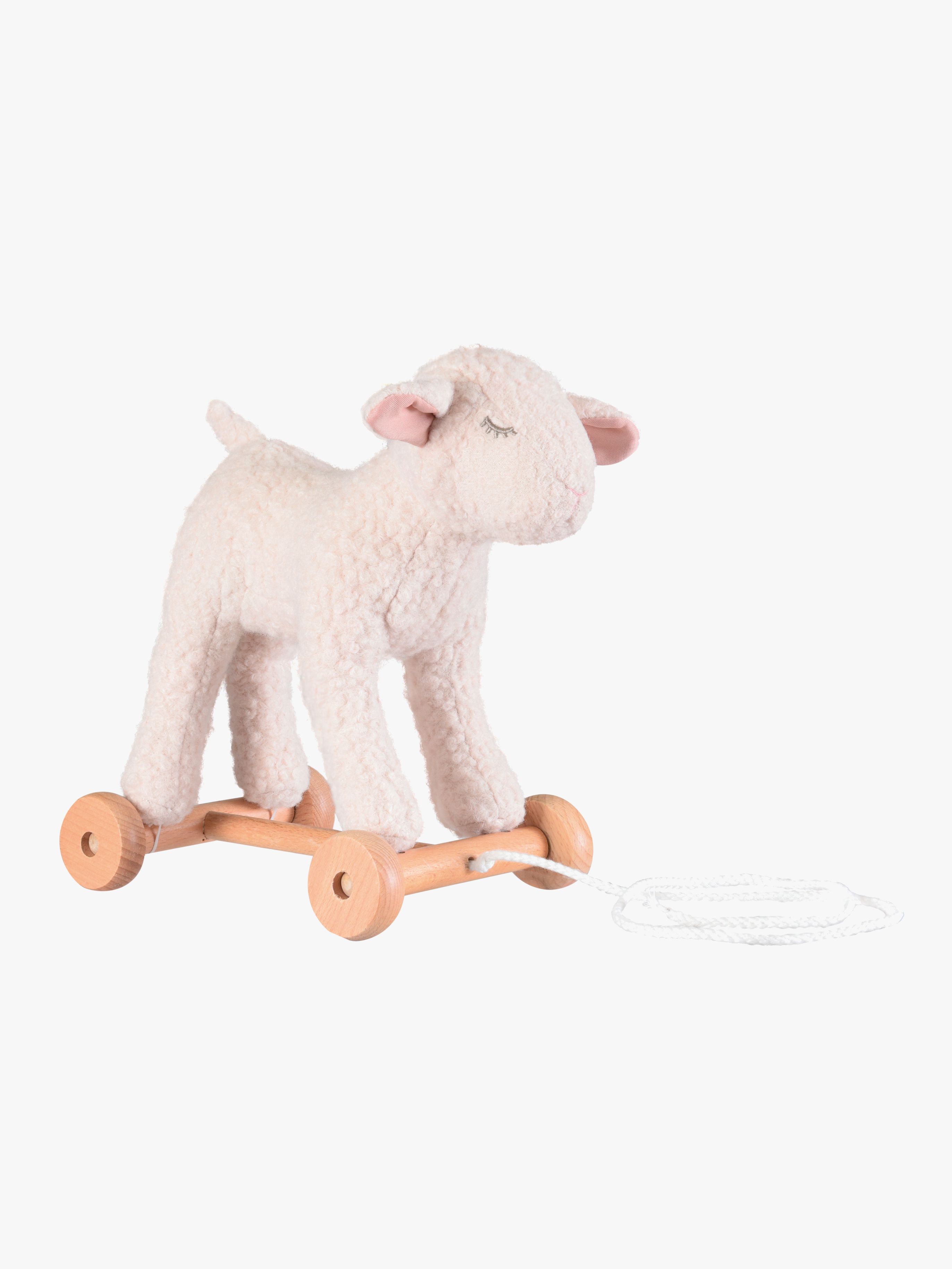 Egmont Toys Nachziehspielzeug Lamm Mary, Babyspielzeug