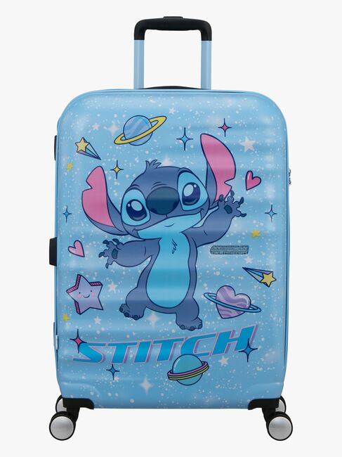 American Tourister Wavebreaker Disney Spinner Koffer 35L, Stitch Universe
