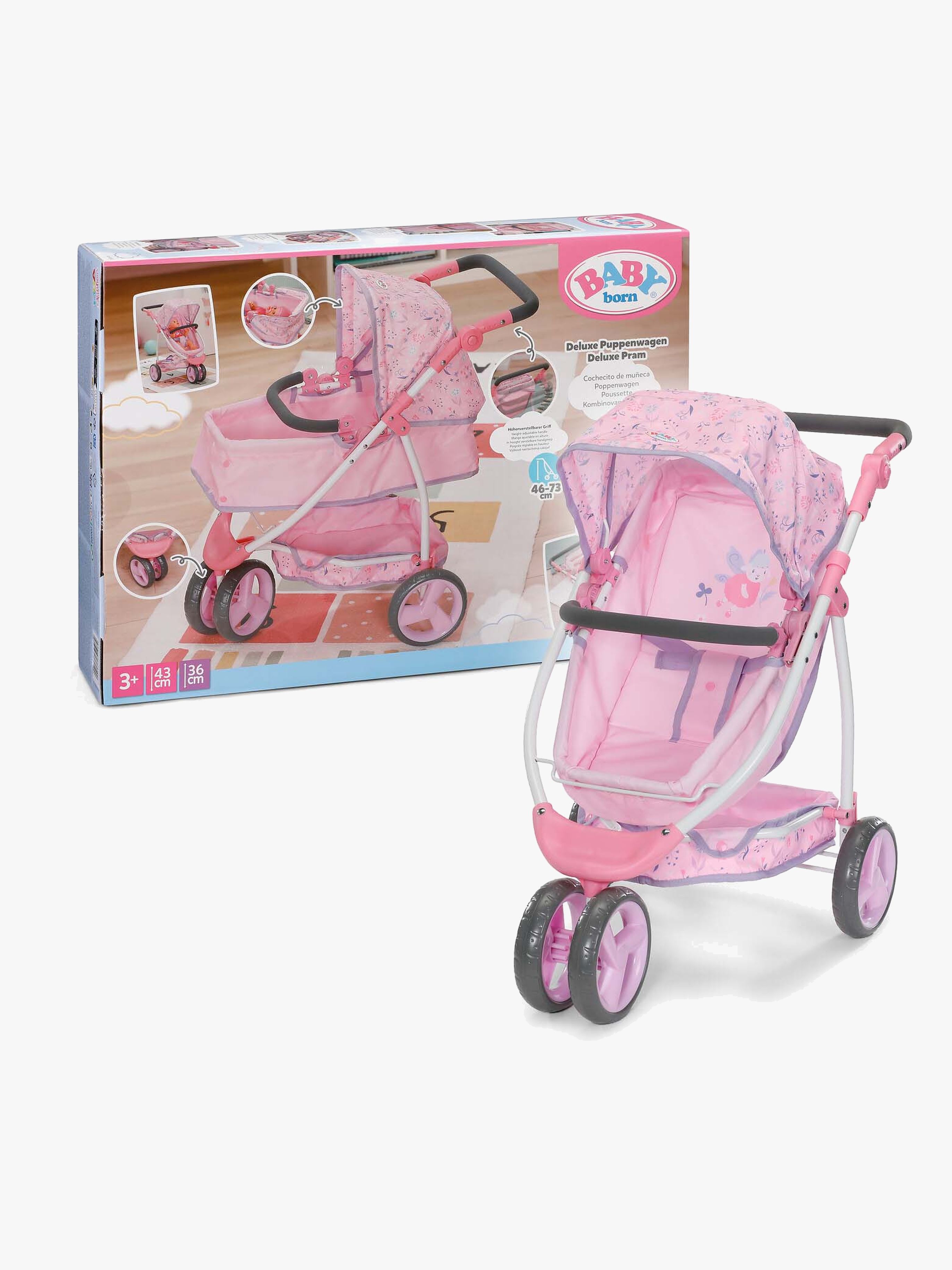 Baby Born Puppenwagen Deluxe, Blume