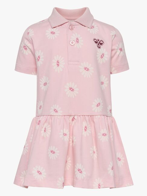 Hummel Polohemd Mini Regular Flower Kleid, Pale Lilac