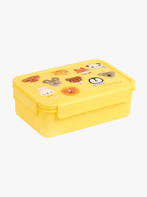 A Little Lovely Company Bento Brotdose, Tierfreunde
