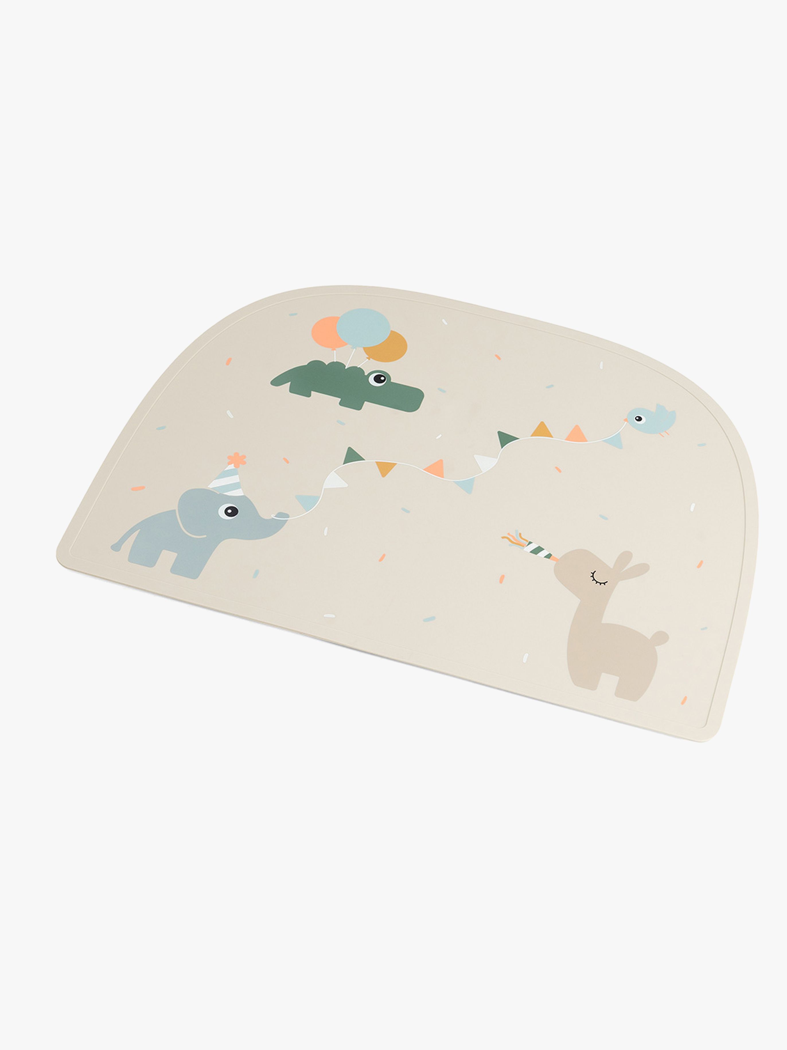 Done By Deer Celebration Tischset Silikon, Sand
