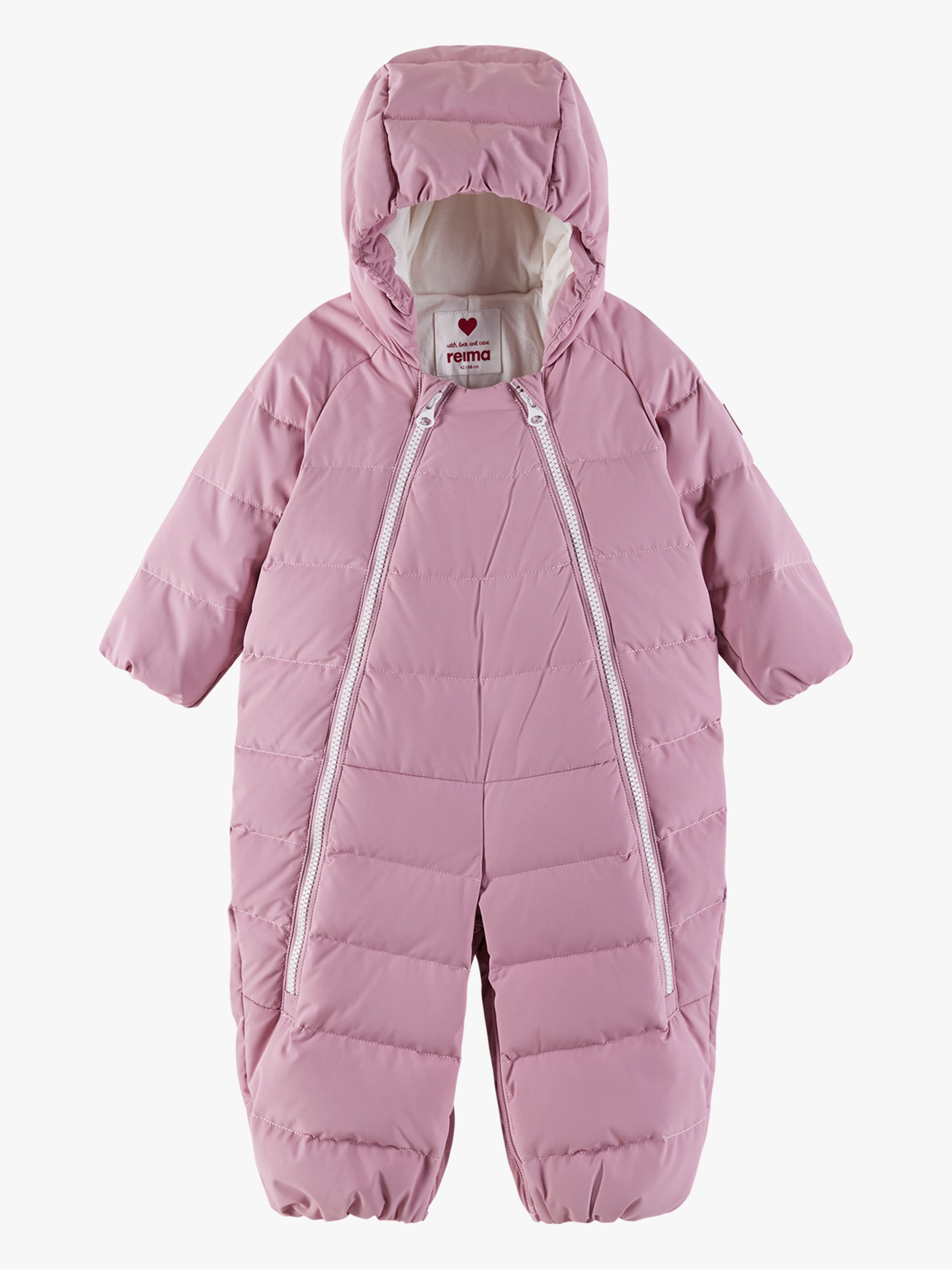 Reima Tilkkanen Daunen-Overall, Grey Pink, 50-56