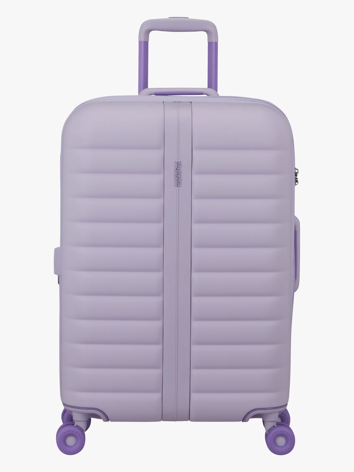 American Tourister Neovibe Spinner Koffer 66-74L, Fresh Lilac