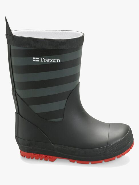 Tretorn Gränna Gummistiefel, Schwarz