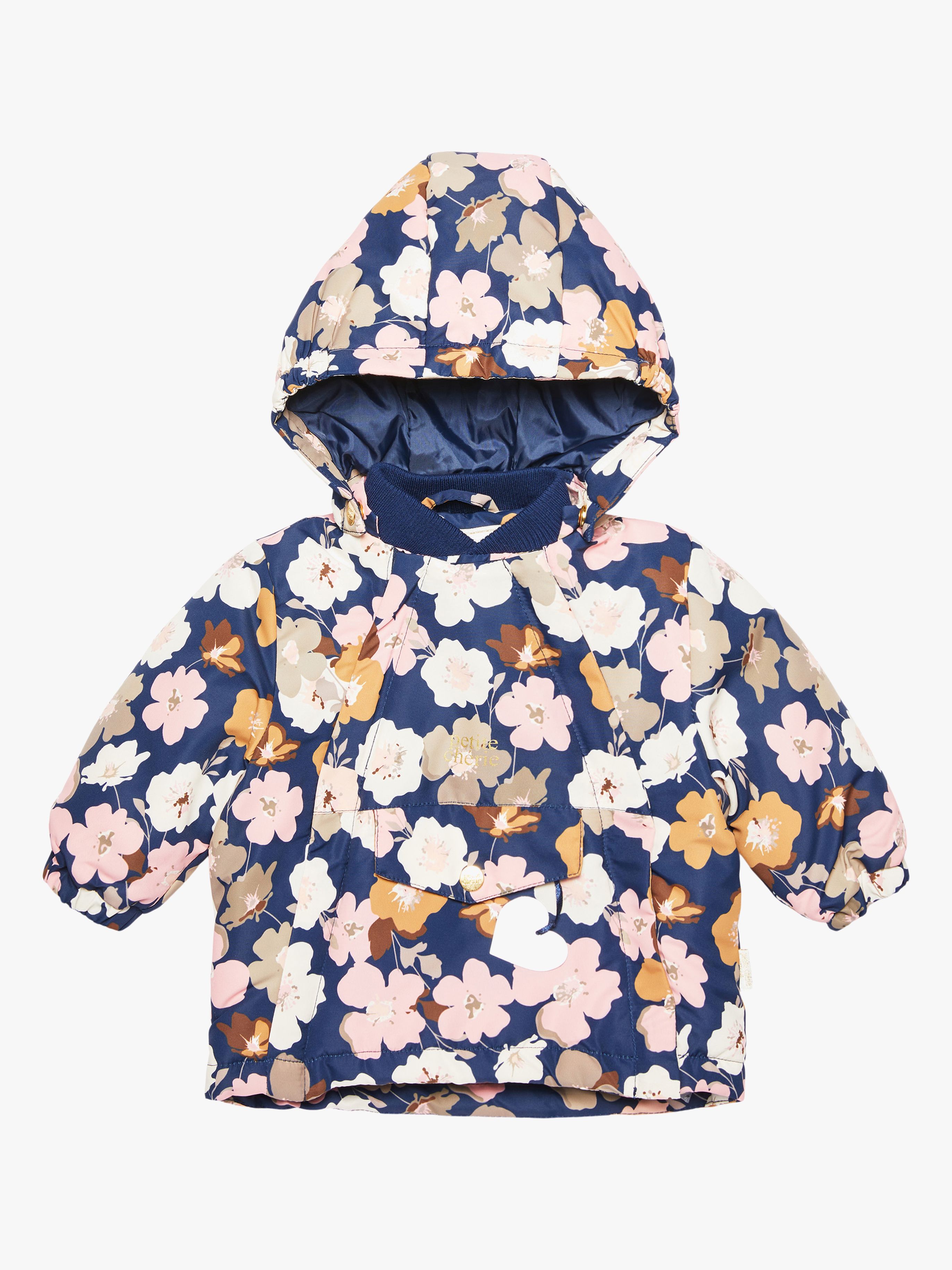 Petite Chérie Atelier Lola Jacke, Navy Big Flower, 92