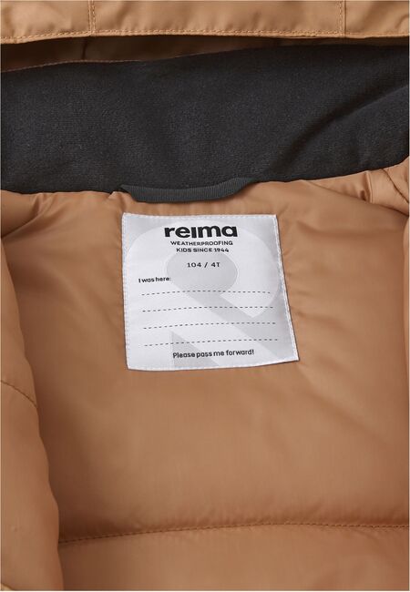 Reimatec Kaunisto Winteroverall, Peanut Brown