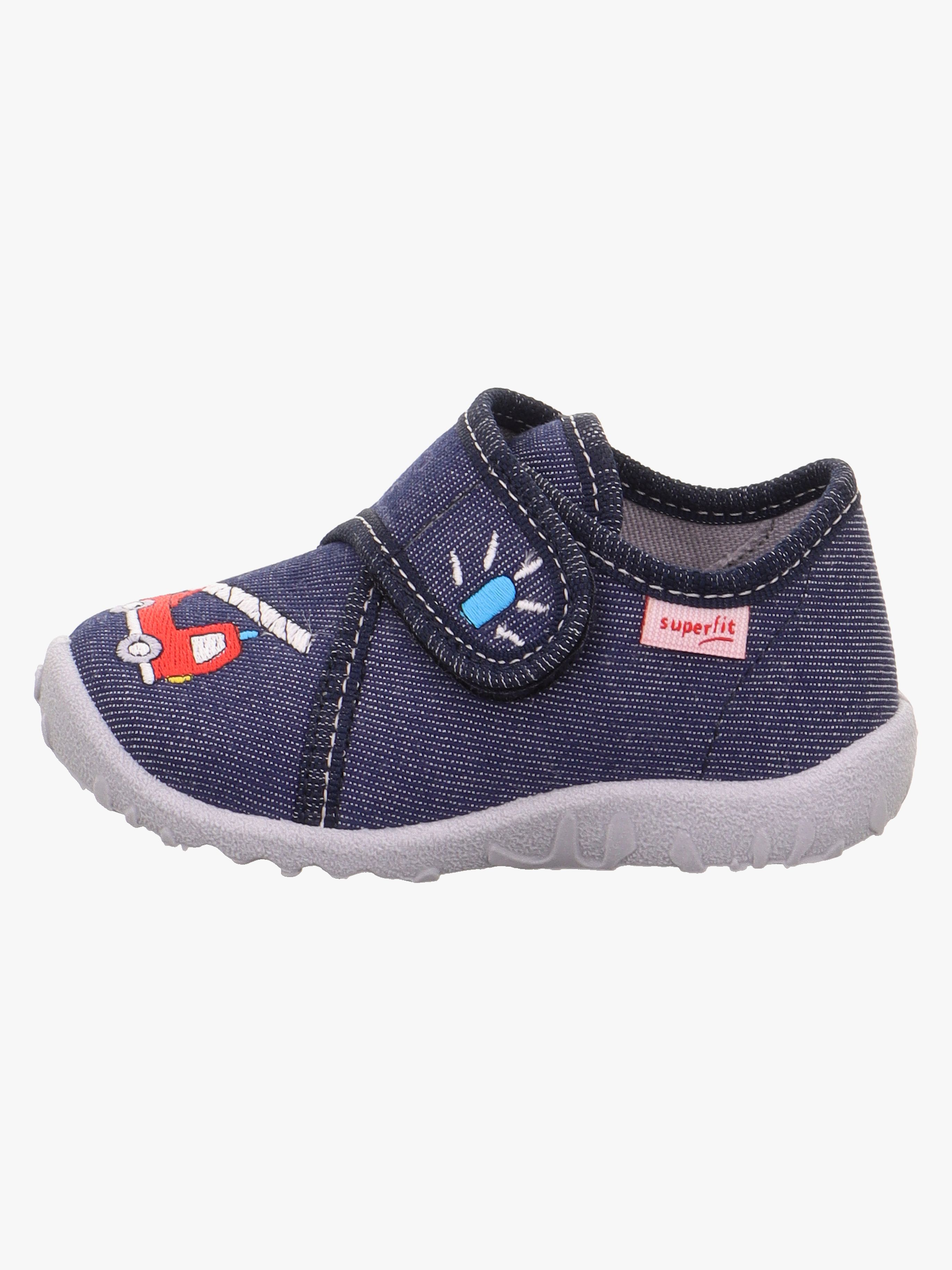 Superfit Spotty Hausschuhe, Dark Blue/Car, 20