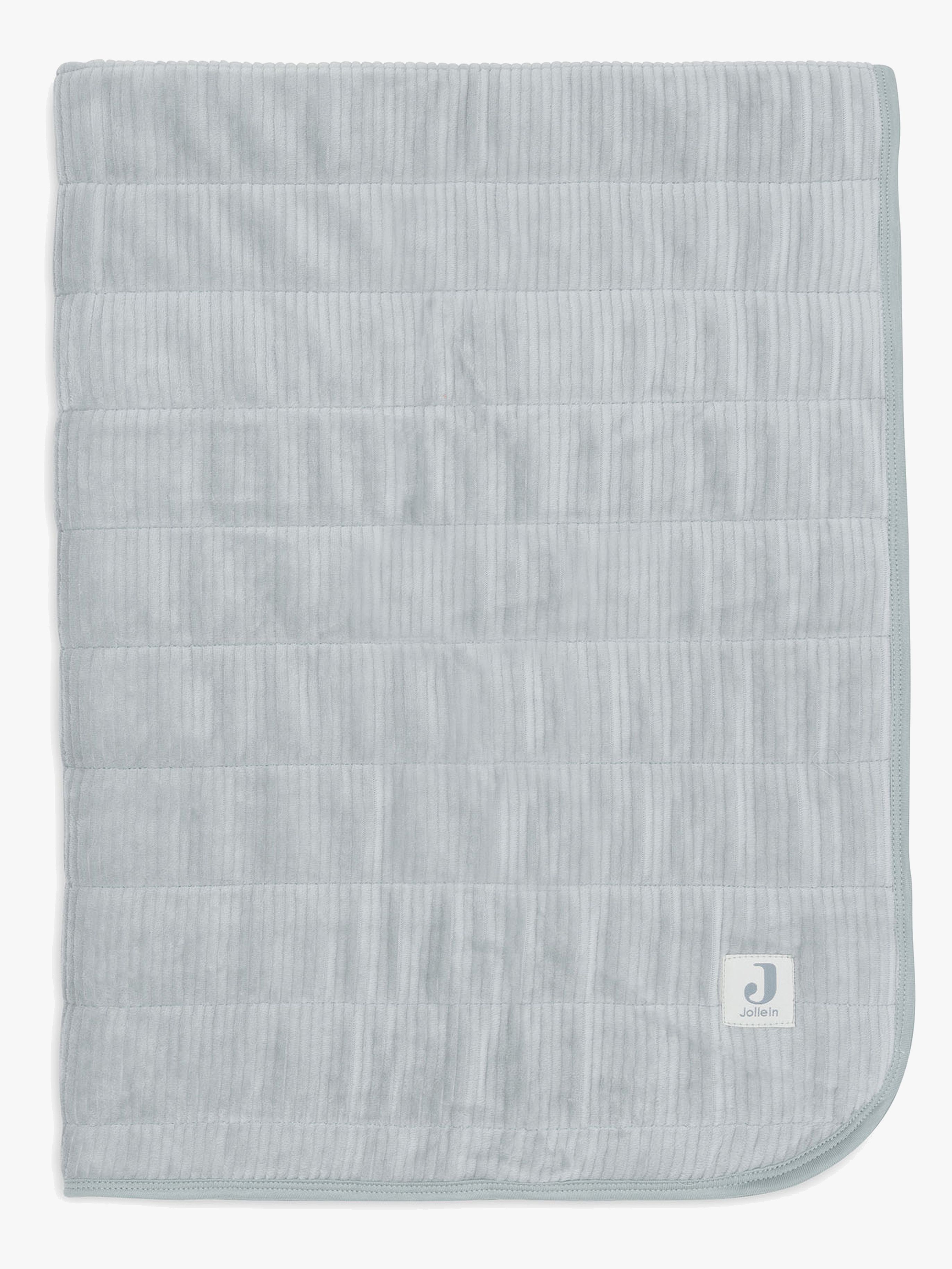 Jollein Decke 75x100 cm Velvet Rib, Sea Green
