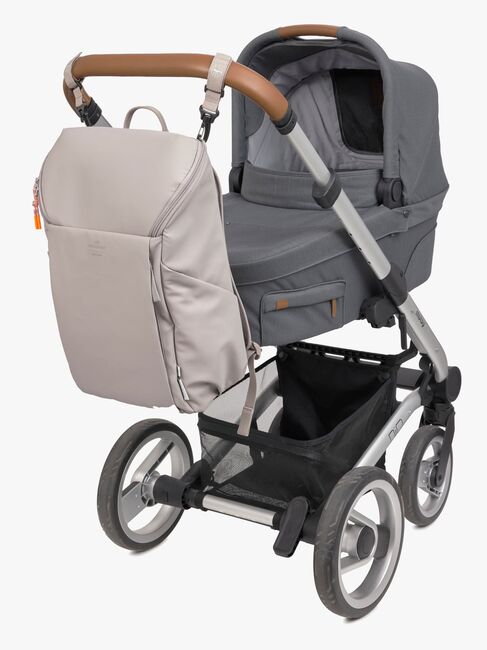 Lässig Slender Wickeltasche Rucksack, Taupe