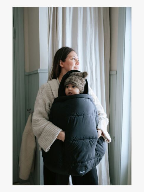 Elodie Details Cosy Cover Bezug für Babytrage, Black 5072020-0120NA-1526_4a.jpg