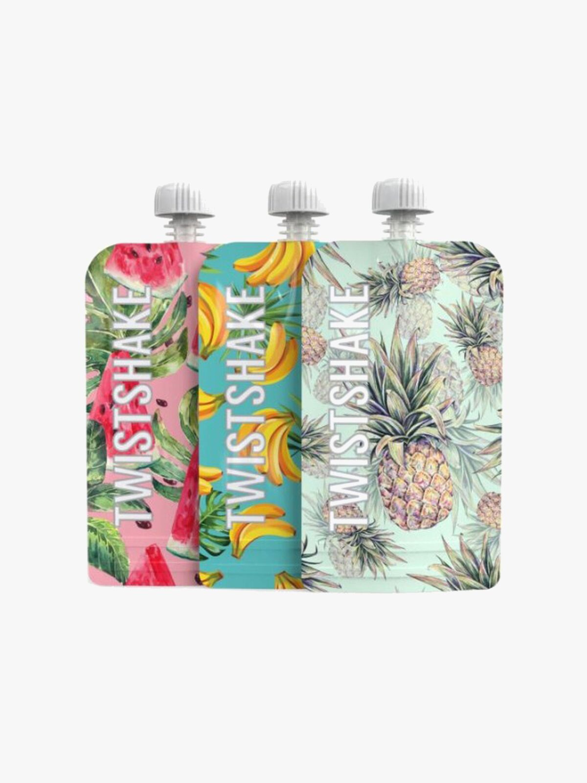 Twistshake Quetschbeutel 220 ml, 3er-Pack