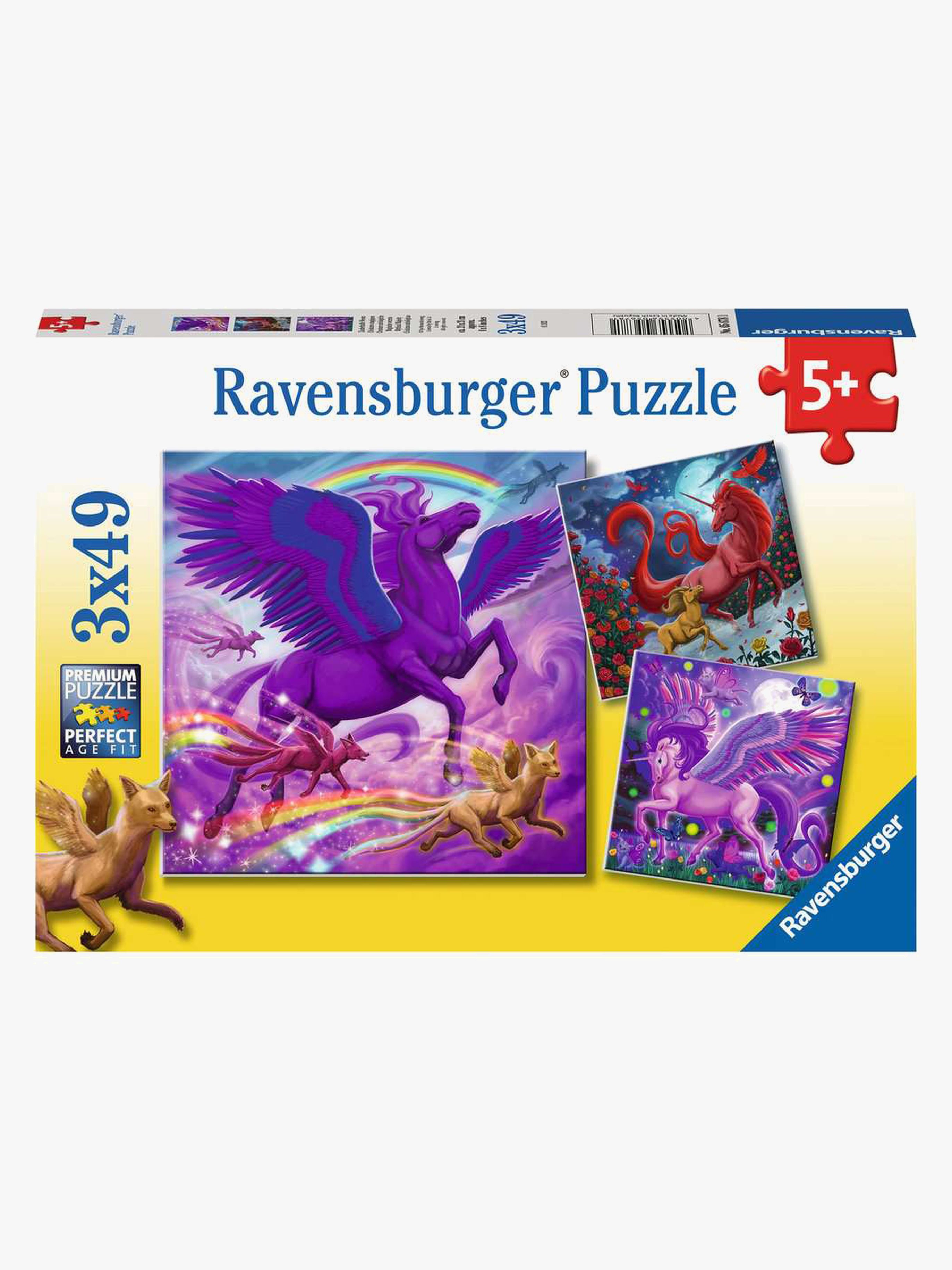 Puzzles Mythical Majesty 3x49 Teile