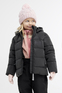 Nordbjørn Star Reflektierende Winterjacke, Schwarz