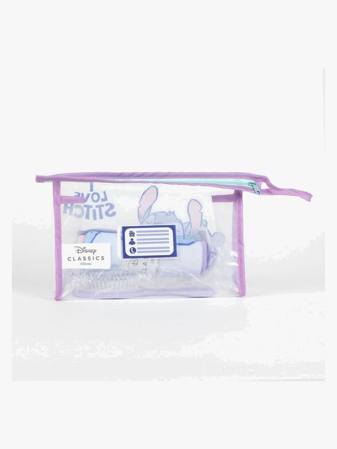 Disney Lilo & Stitch Kulturbeutel Bürste & Handtuch