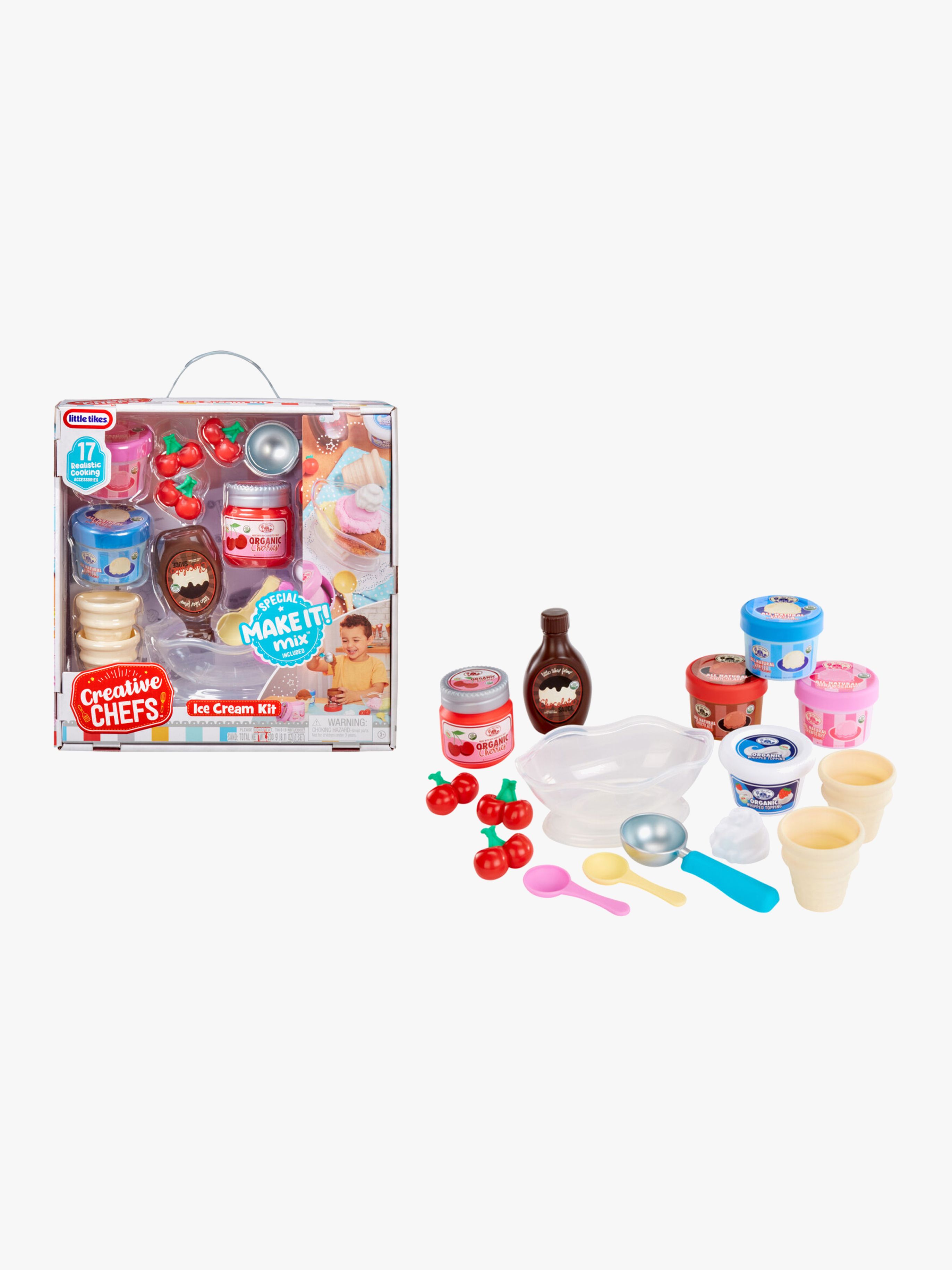 Creative Chefs Eiscreme-Set mit Magischem Sand
