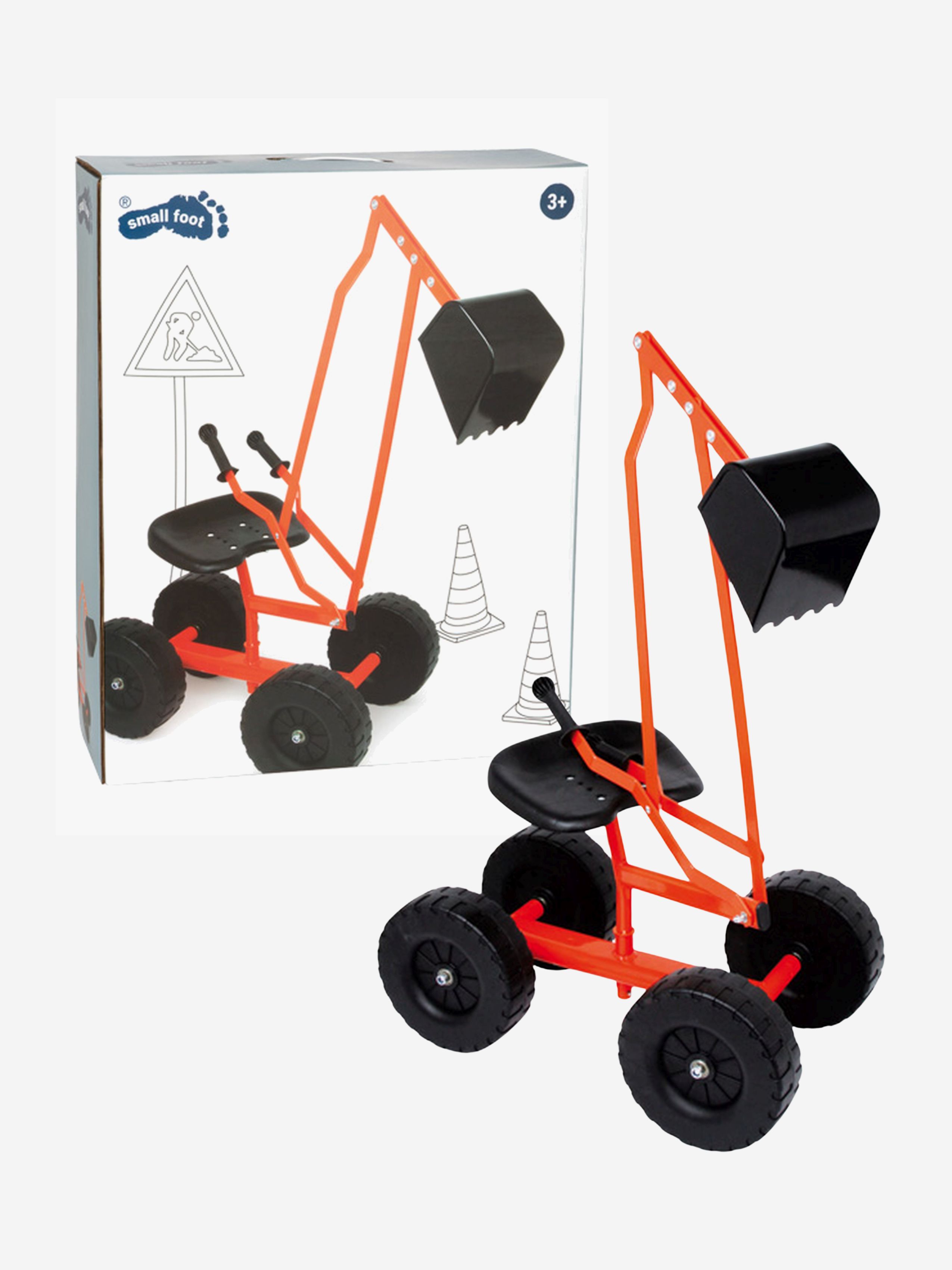 Small Foot Bagger mit Reifen