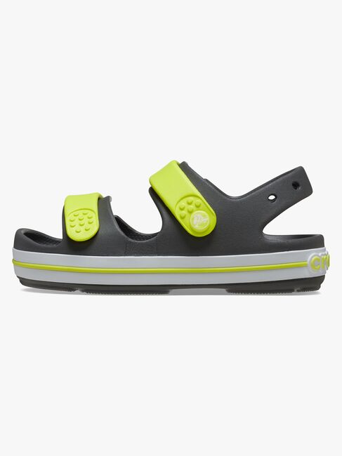 Crocs Crocband Cruiser Kids Sandalen, Slate Grey/Acidity