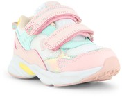 Leaf Sillre Sneakers, Pink/White