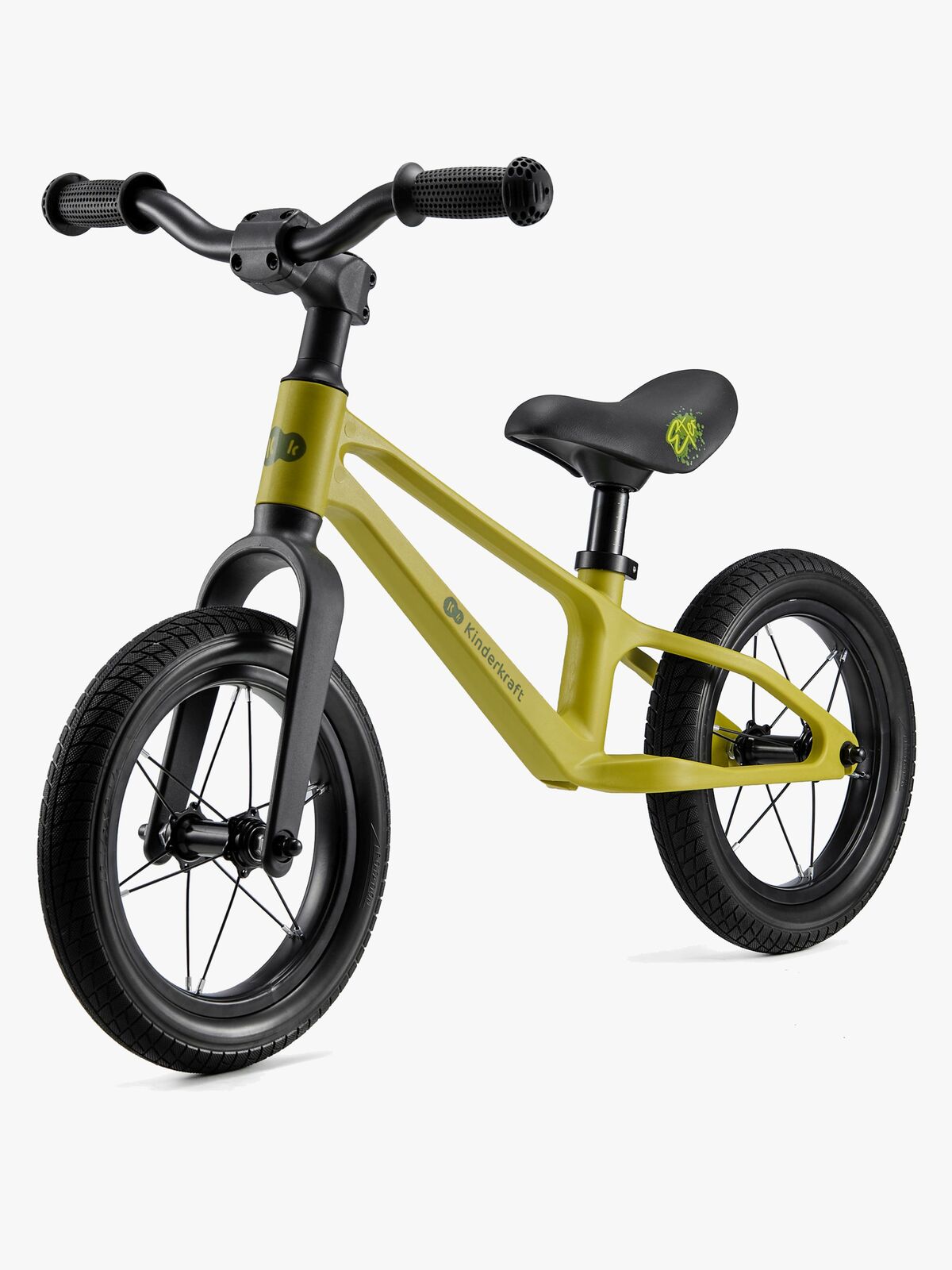 Kinderkraft ETER Laufrad, Limettenfarben