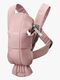 Babybjörn Mini Babytrage Gewebt, Dusty Pink