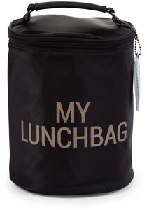 Childhome My Lunchbag Lunchtasche Mit Isolierfutter, Black/Gold