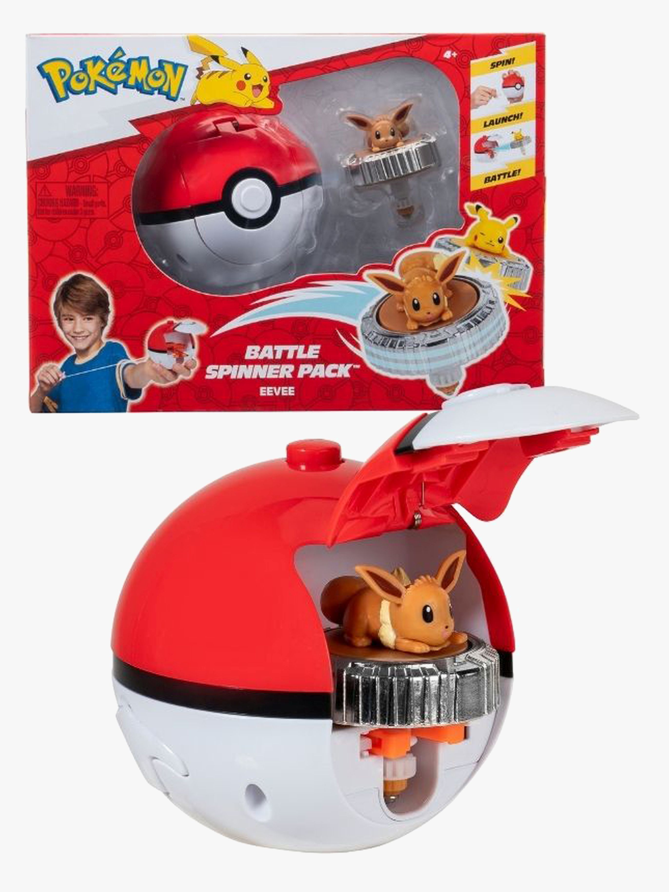 Pokémon Battle Spinner Spielset Evoli