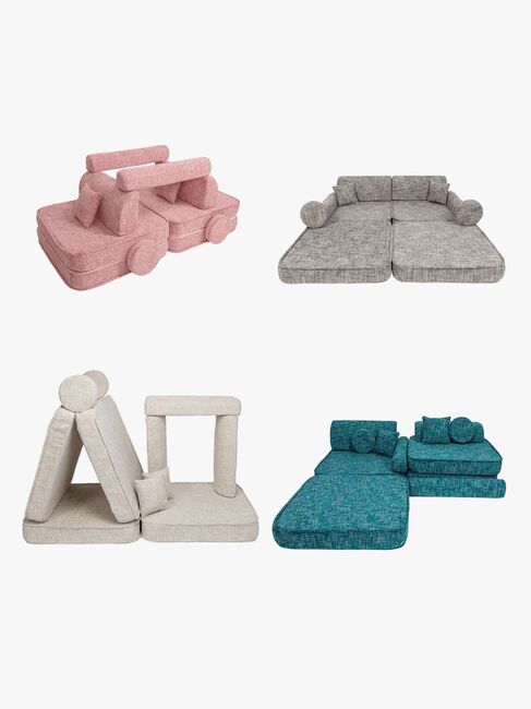 MeowBaby Tangle Play Sofa, Marshmallow Beige