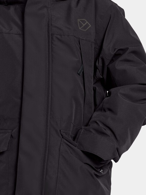 Didriksons Oxid Winterjacke, Schwarz