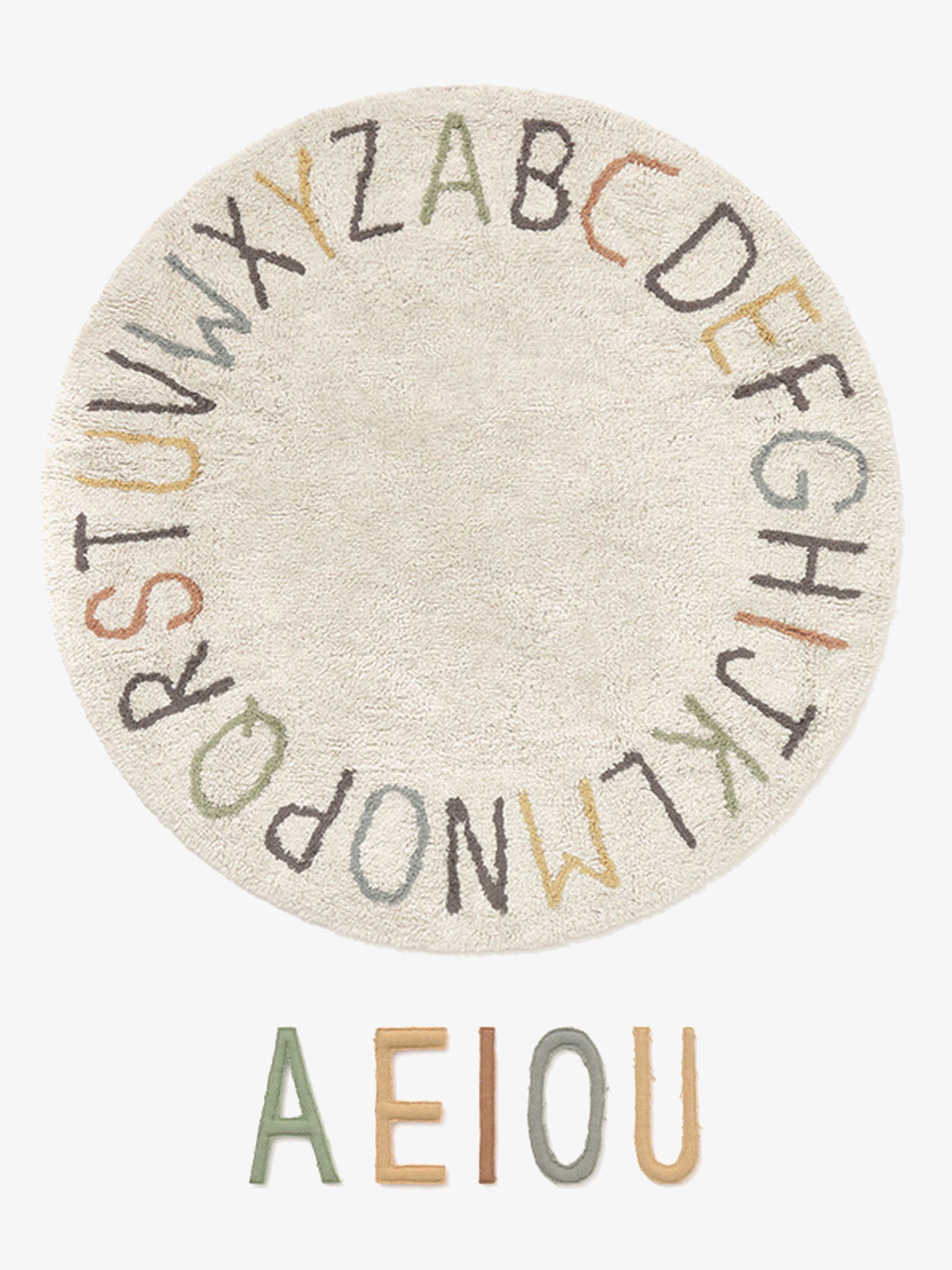 Lorena Canals Waschbarer Teppich, Letters