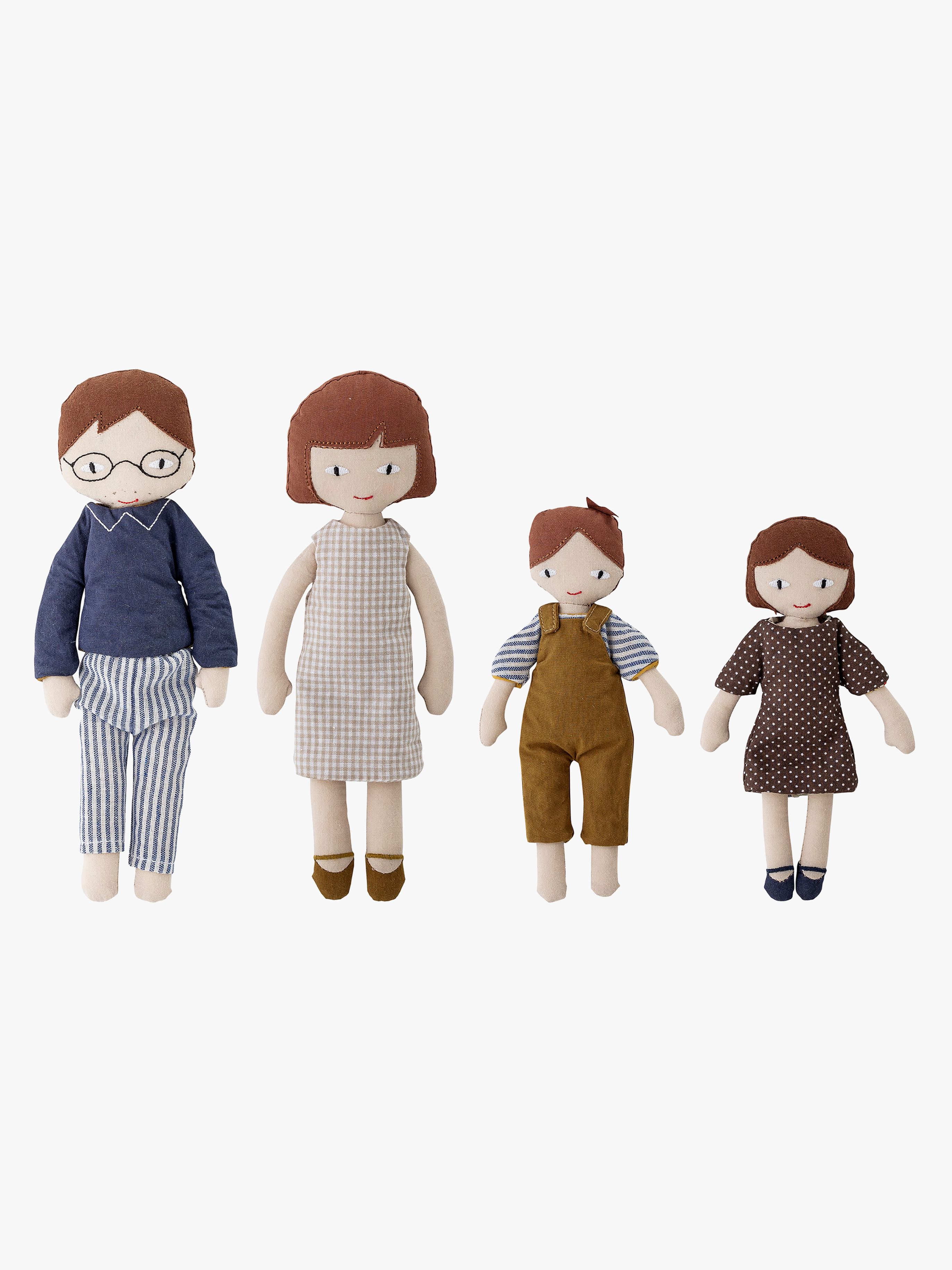 Bloomingville MINI Puppen Familie Webster 4 Teile