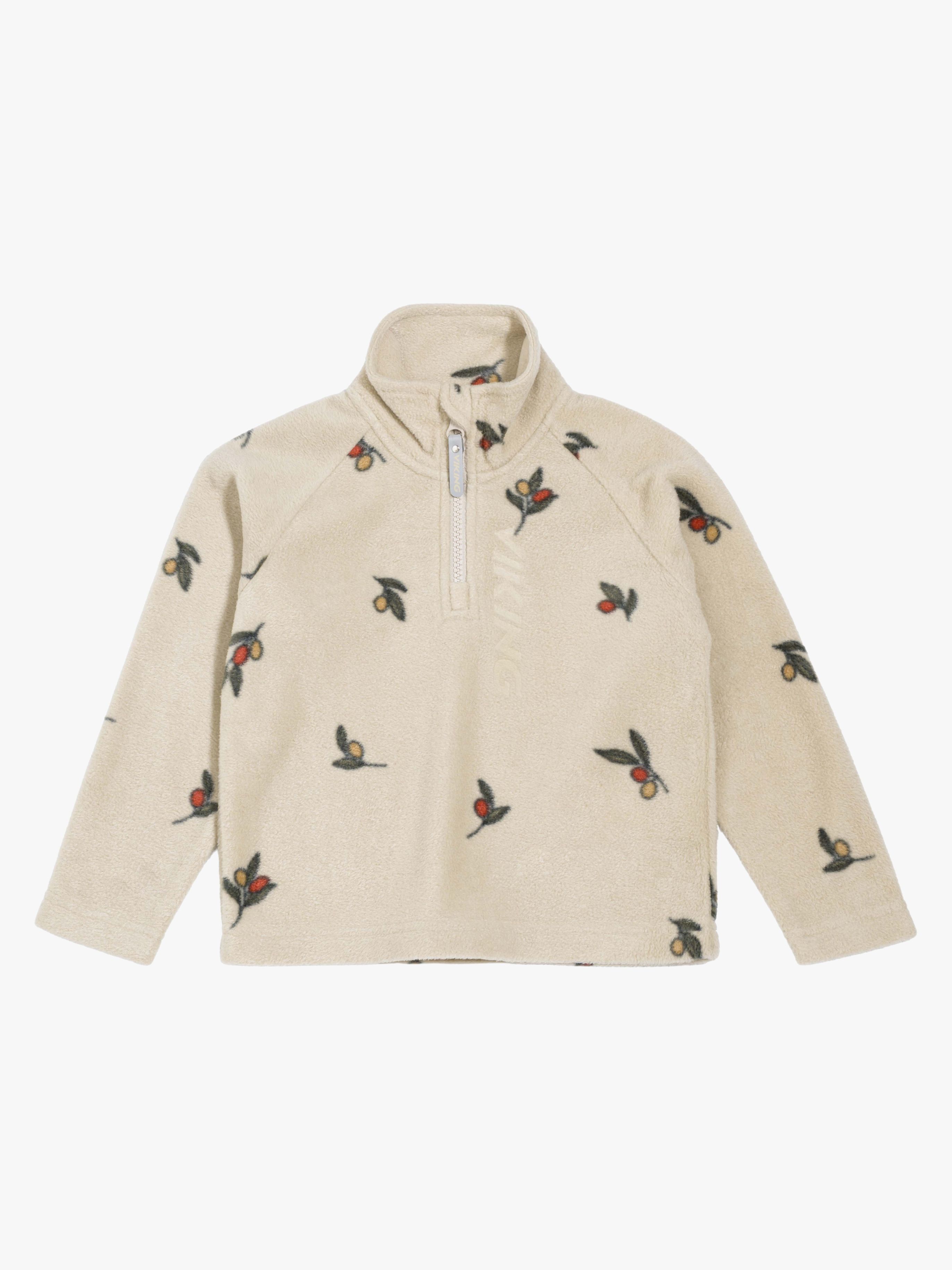 Viking x Kenza Fleecejacke, Cement, 110