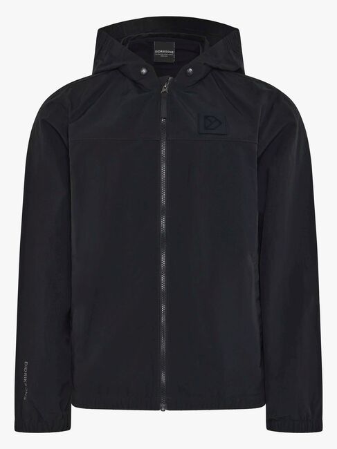 Didriksons Jasper Winddichte Trekkingjacke, Black