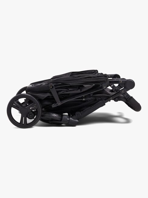 Beemoo Twin Shopper Zwillings- und Geschwisterwagen, Black Mélange