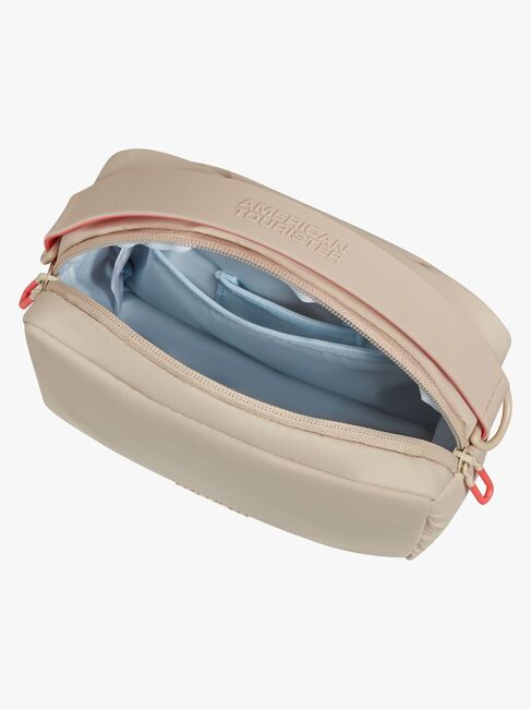 American Tourister Puffy POP Pouch Schultertasche 3,5L, Beige