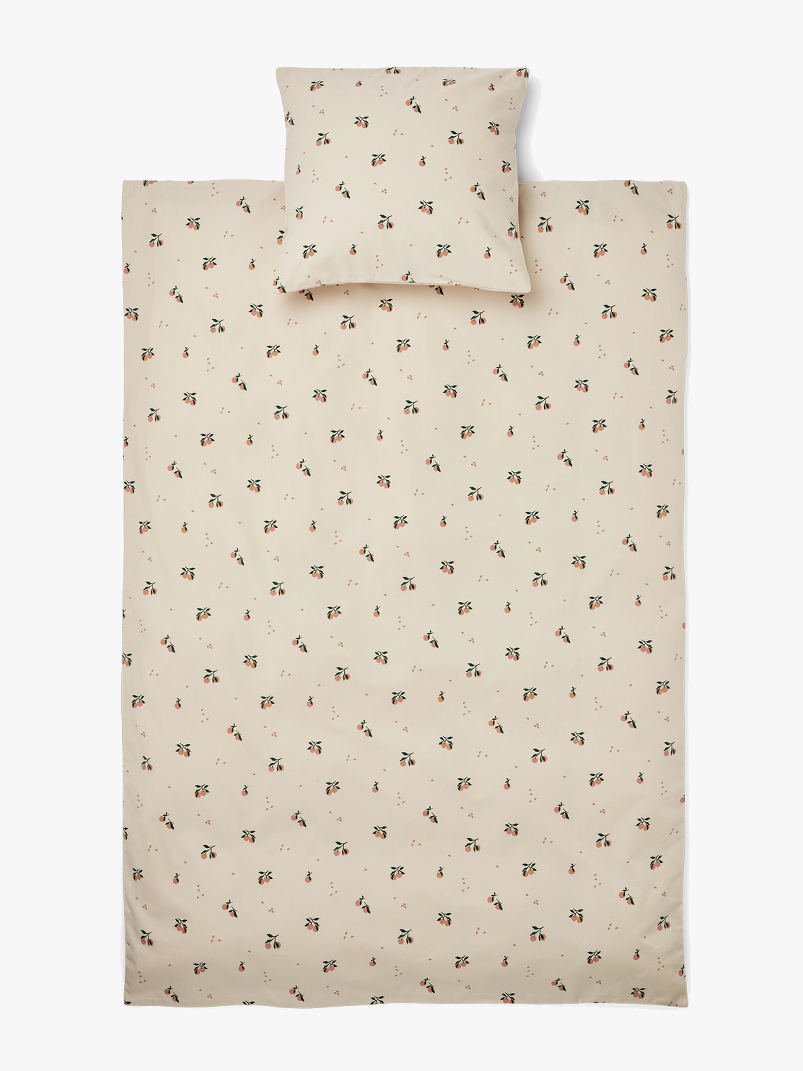 LIEWOOD Carmen Baby Bettwäsche 70x100 cm, Peach/Sea Shell