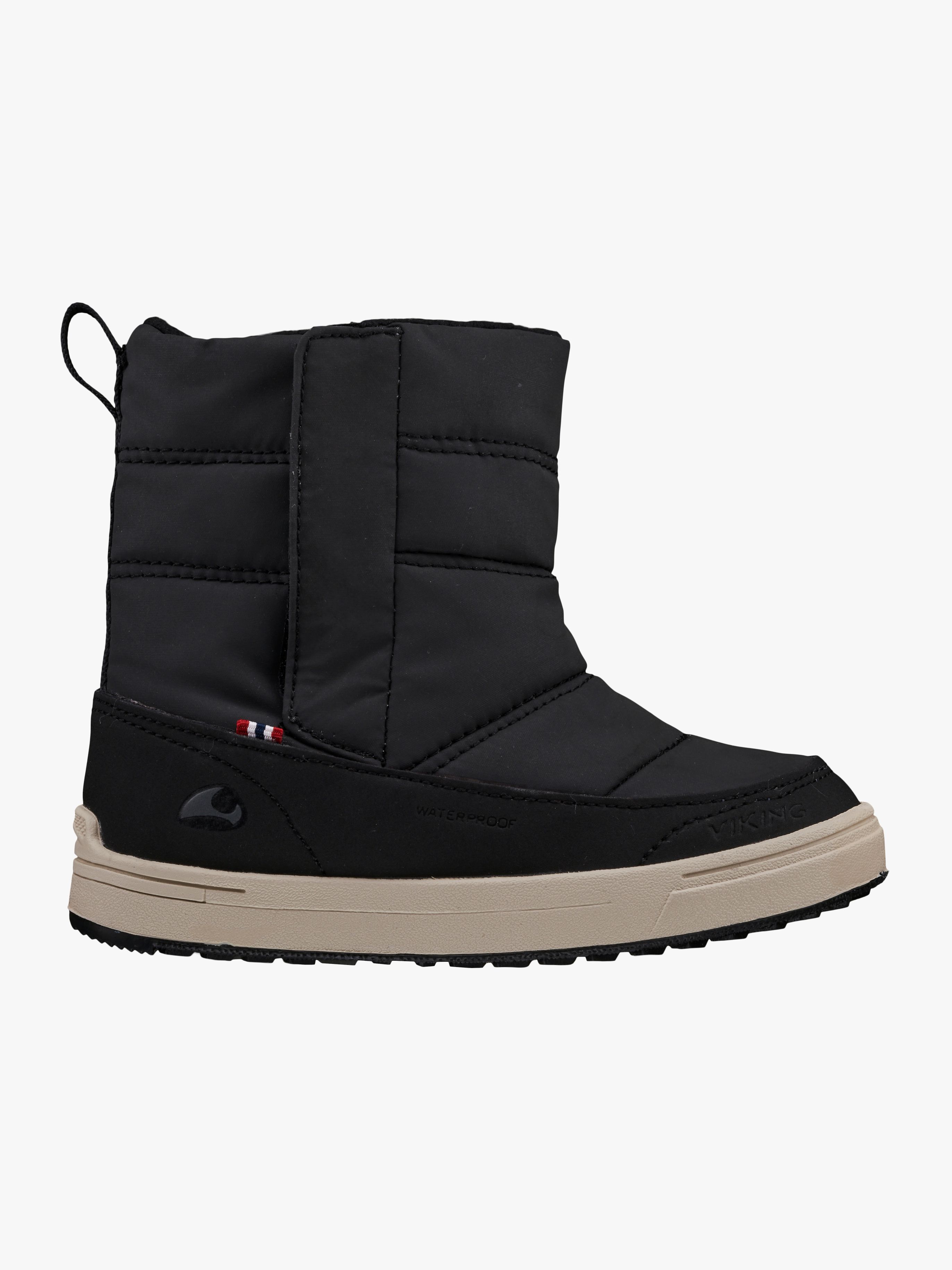 Viking Hoston High WP R Warm Winterstiefel, Black, 27