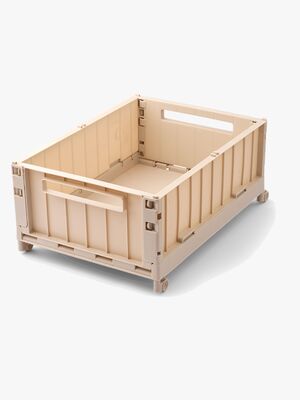 LIEWOOD Weston Aufbewahrungsbox mit Rädern M, Sandy