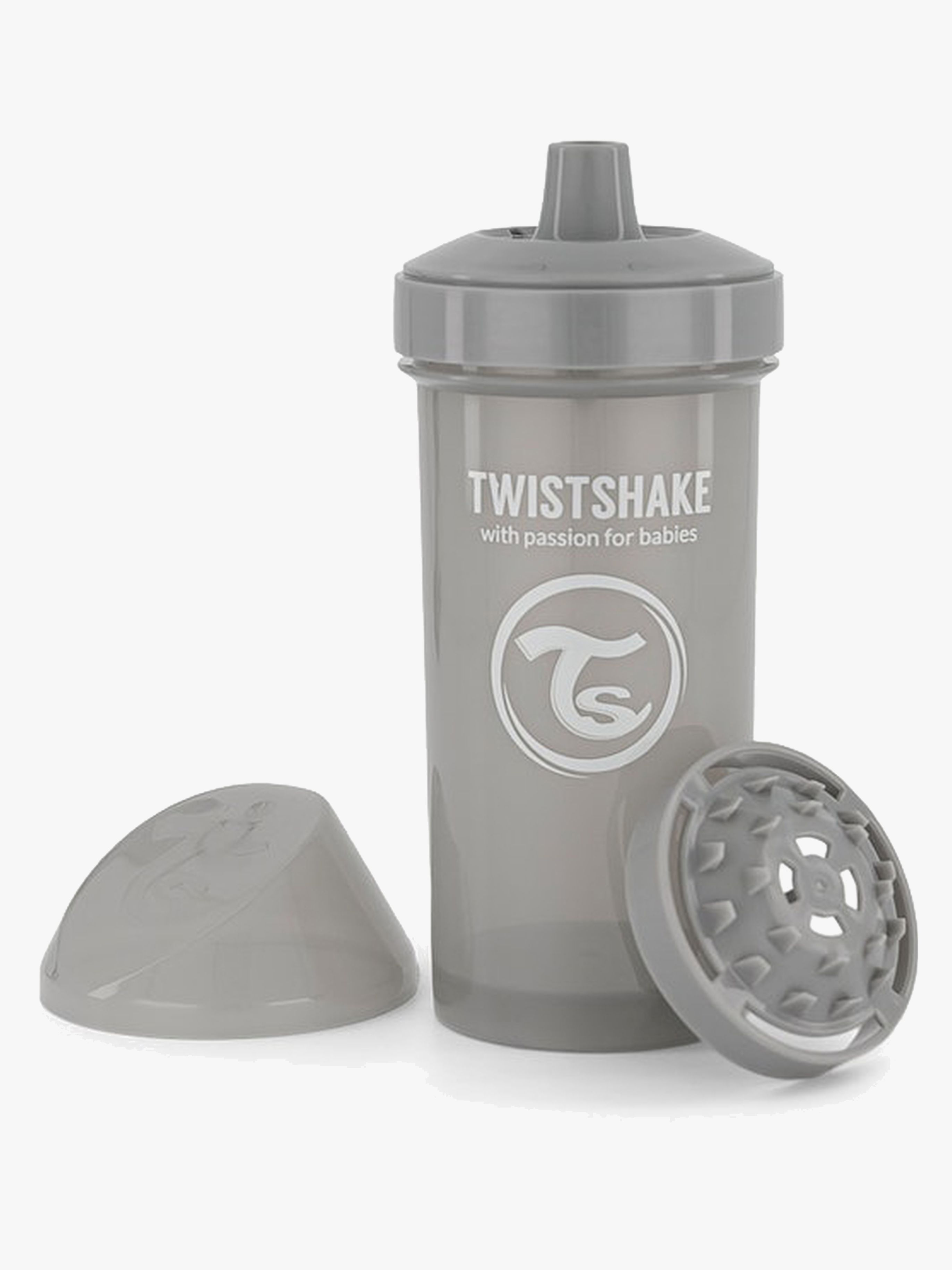 Twistshake Kid Schnabeltasse 360, Grau