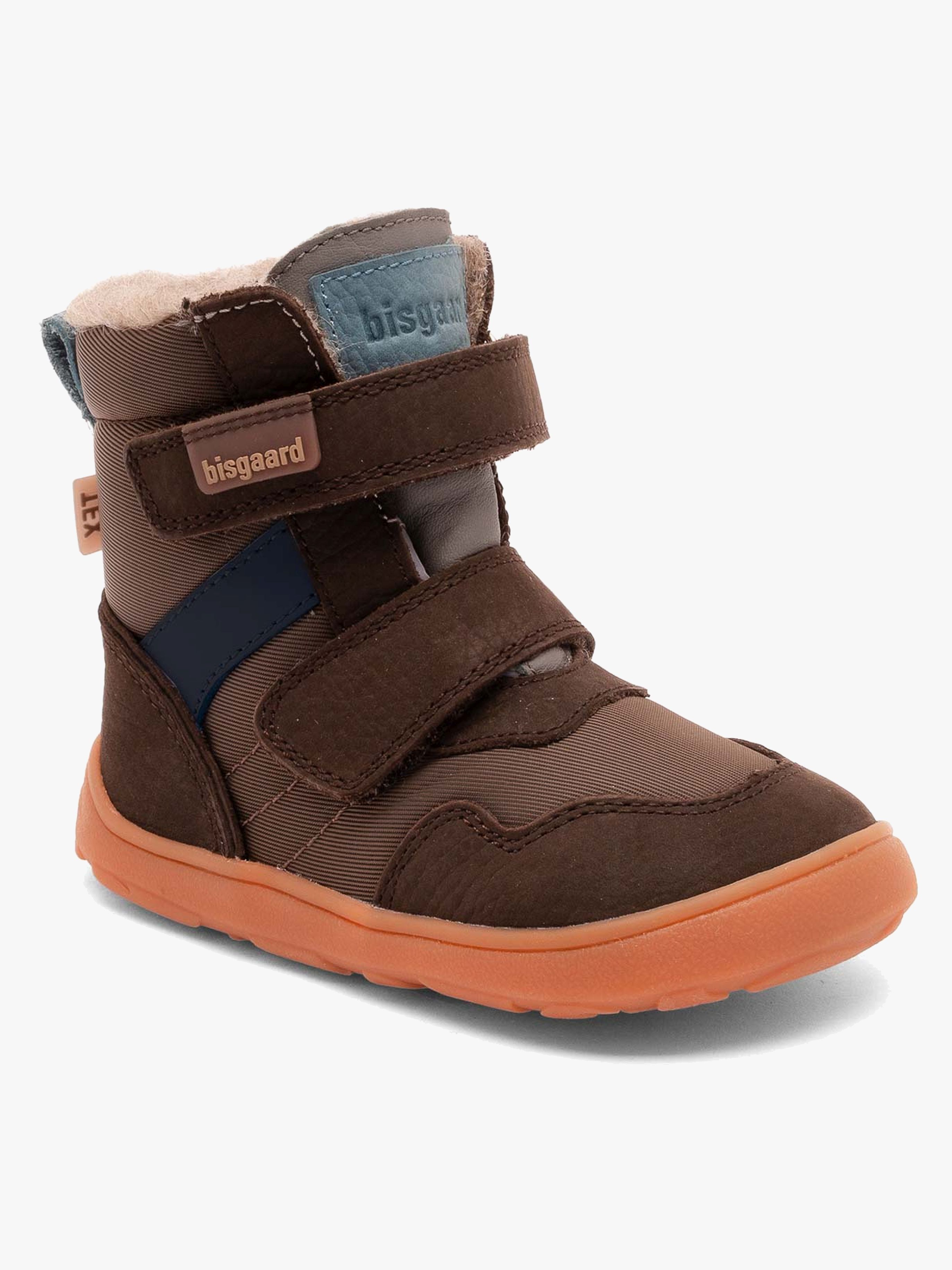 Bisgaard Timo Tex Barfuß Winterstiefel, Dark Brown, 22