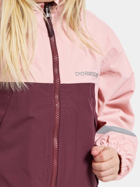 Didriksons Bladet Outdoorjacke, Dusty Pink