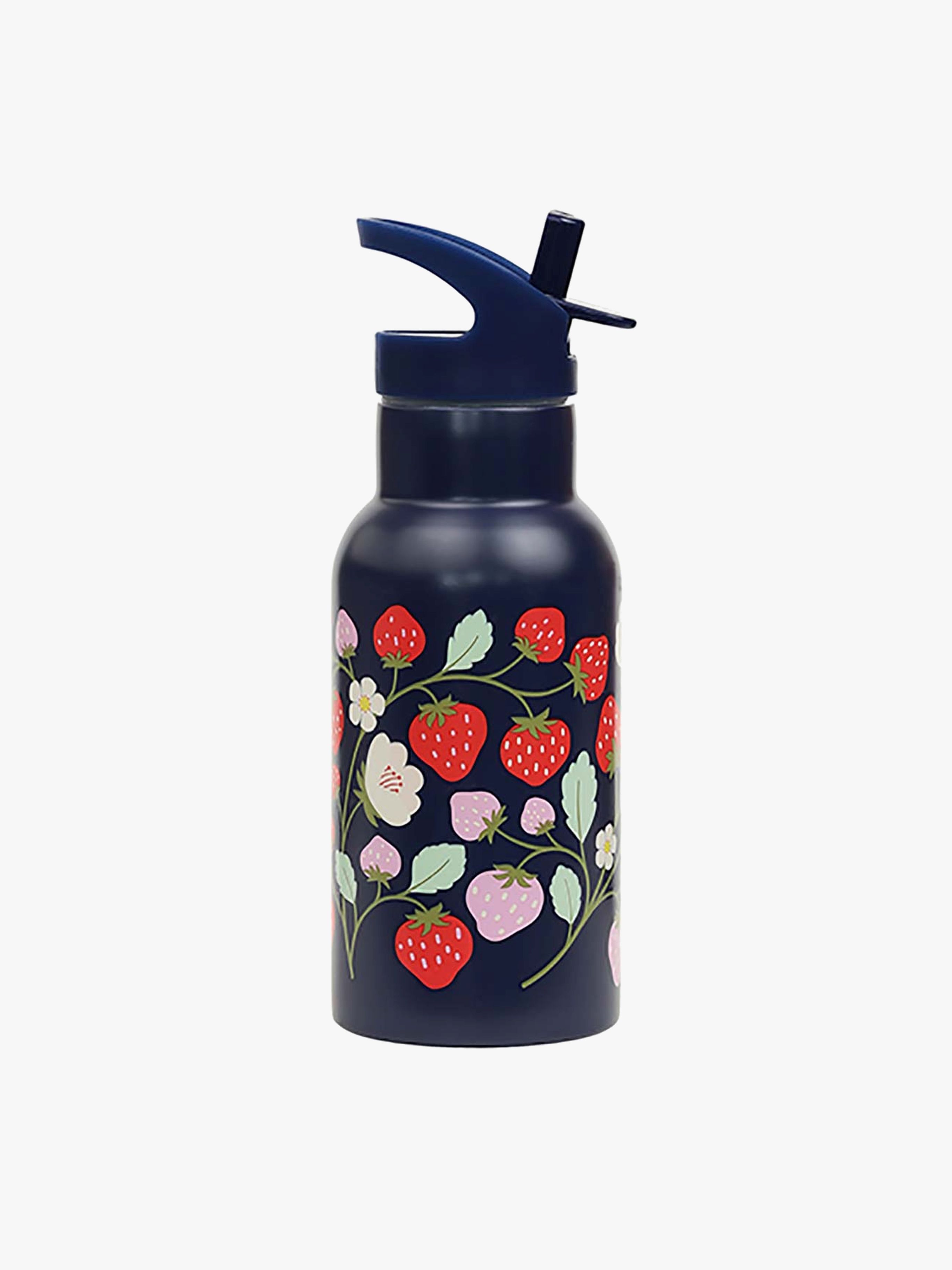 Edelstahl-Trinkflasche, Strawberries