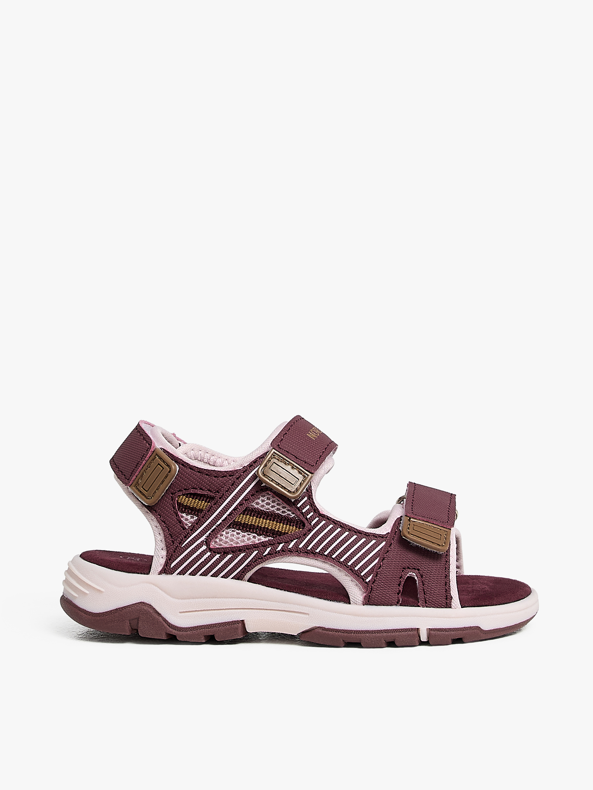 Nordbjörn Champion Kinder Sandalen, Burgundy, 26