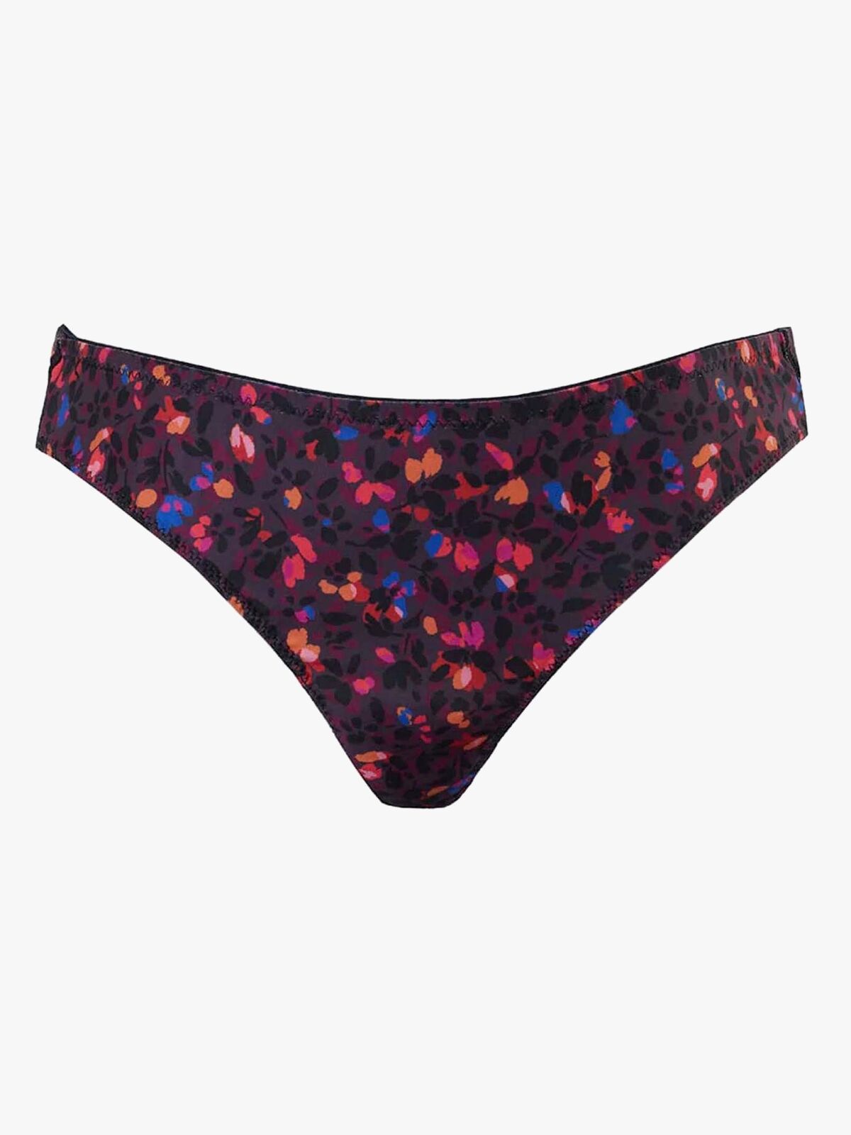 Cache Coeur Lilly Umstandsunterhose, Black/Pink Flower