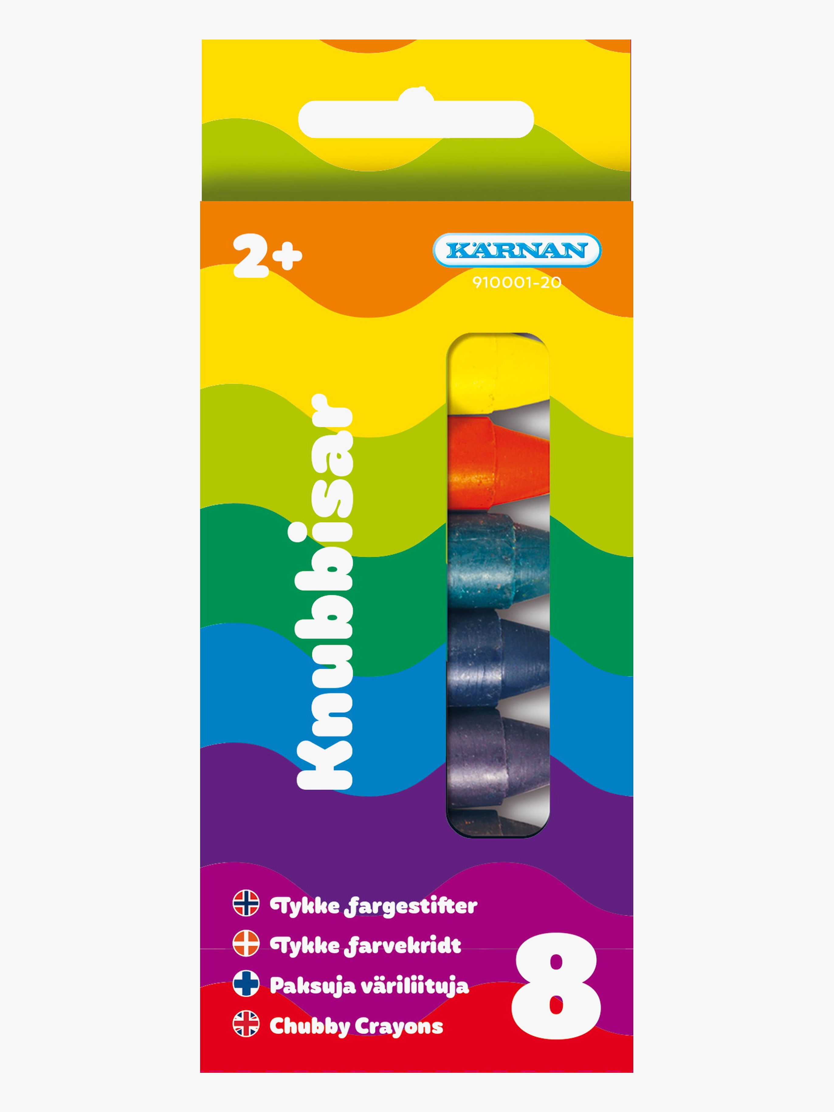 Kärnan dicke Wachsmalstifte 8 Stück