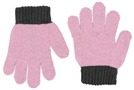 Lindberg Sundsvall Wool Glove Handschuhe 2er-Pack, Pink/Anthracite