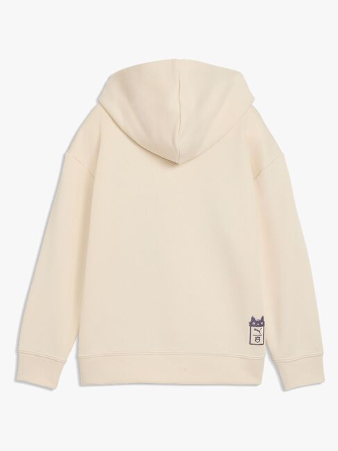 Puma Gabby's Dollhouse Lockerer Kapuzenpullover, Weiß